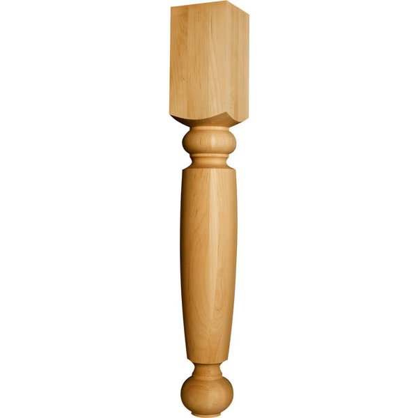 34 1/2 x 5 Massive Farmbrook Island Post in Knotty Pine, Osborne Wood Products, Mfr#: 1432P